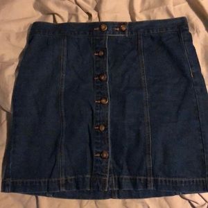 Forever 21 - Denim Button Up Skirt